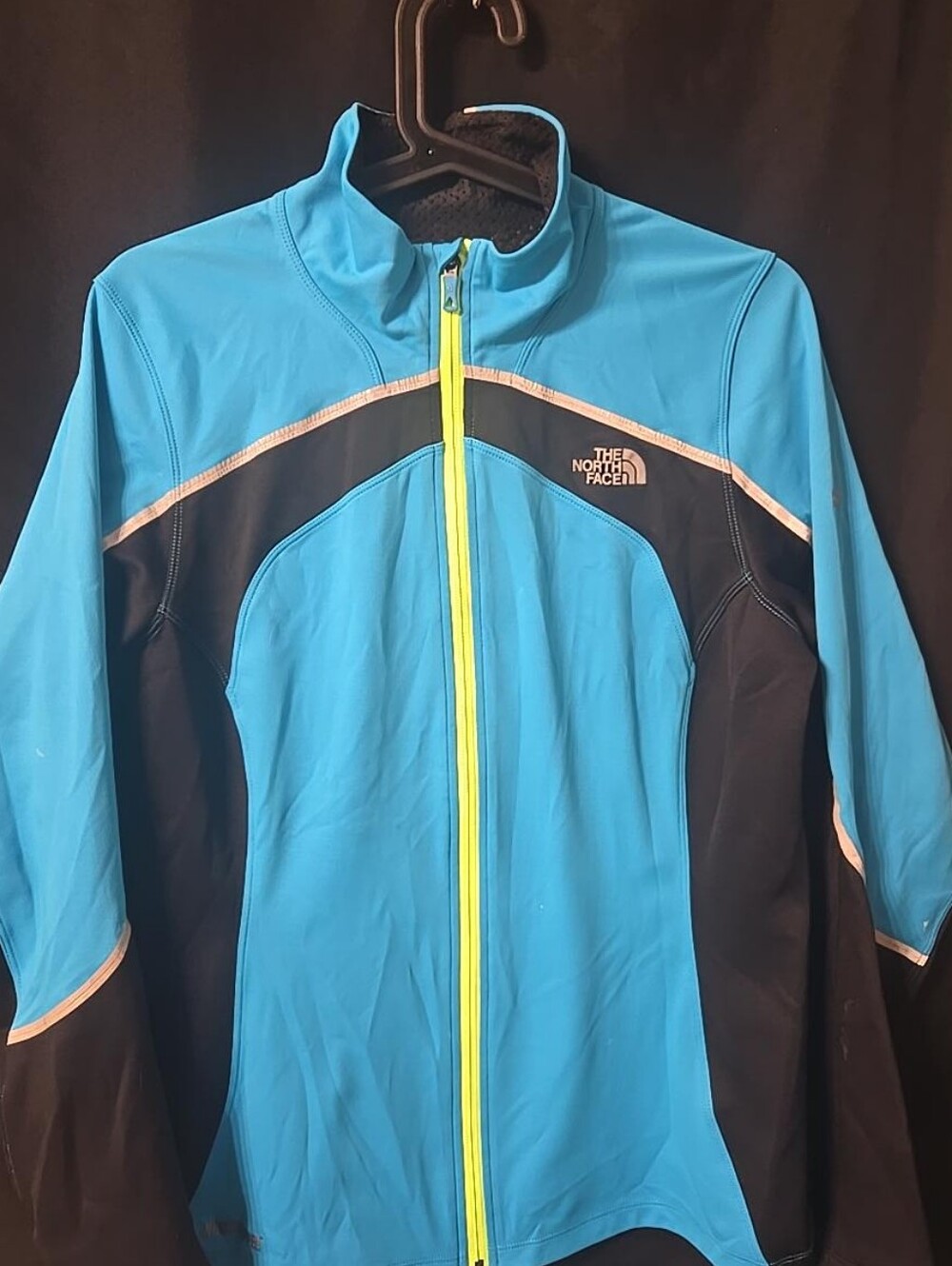 The North Face Flight Series Windstopper Women’s Large Running Jacket Blue